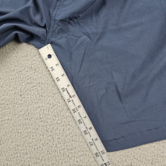 Travis Mathew Beck Shorts Mens Size 40 Blue Chino Golf 10" Inseam Performance - Picture 5 of 6